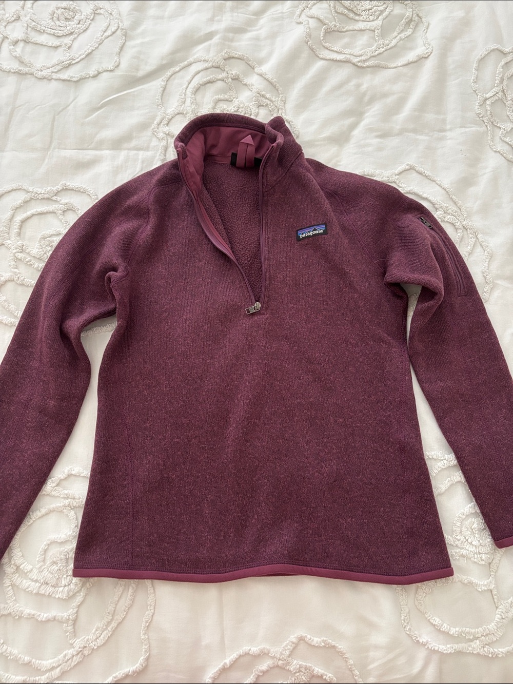 Patagonia Women's Plum Half-Zip Better Sweater